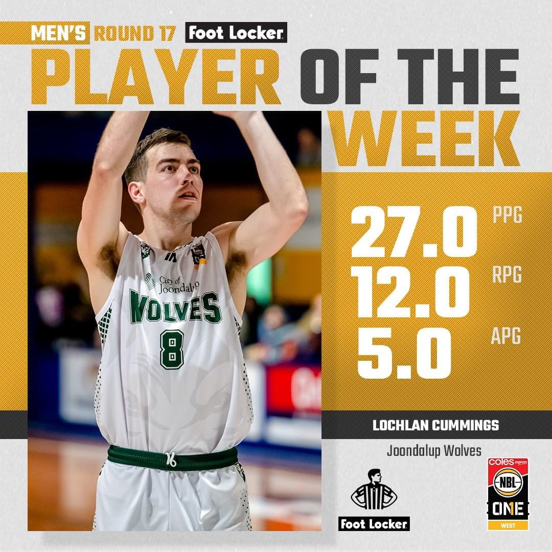 Lochlan Cummings has been Balling out for <a href="/Wolfpacknbl1/">Joondalup Wolves</a> in the <a href="/NBL1/">NBL1</a> <a href="/ProBasketCons/">ProBasket Consulting</a> <a href="/NBL1_West/">NBL 1 WEST 🏀</a>