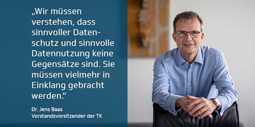 #Lesetipp für <a href="/handelsblatt/">Handelsblatt</a>-Abonnenten: TK-Vorstand Jens Baas spricht über das deutsche Verhältnis zum #Datenschutz und das Potenzial der sinnvollen Nutzung von Gesundheitsdaten. 👉 handelsblatt.com/meinung/gastbe…