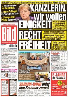 Nasobeem's tweet photo. Einigkeit und Recht und Freiheit müssen dringend wiederhergestellt werden. Aber ich appelliere da nicht an die Kanzlerin, die alles getan hat, unsere Gesellschaft zu spalten und die Demokratie abzureißen, sondern an jeden Politiker, dem Deutschland am Herzen liegt.
#DankeBild https://t.co/p71bFTe1ng