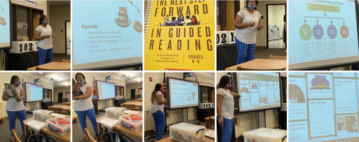 ReneeEv1446's tweet photo. It’s Lights! Camera! Impact! @GadsdenES! ⭐️”Watch” as @shaw_education, Academic Coach, is supporting our newest Ts with implementing the SCCPSS Balanced Literacy Framework in our classrooms….🏫💻✔️🤍💙#GadsdenCan #AcademicCoachesRock https://t.co/dOoZQg8Jfw