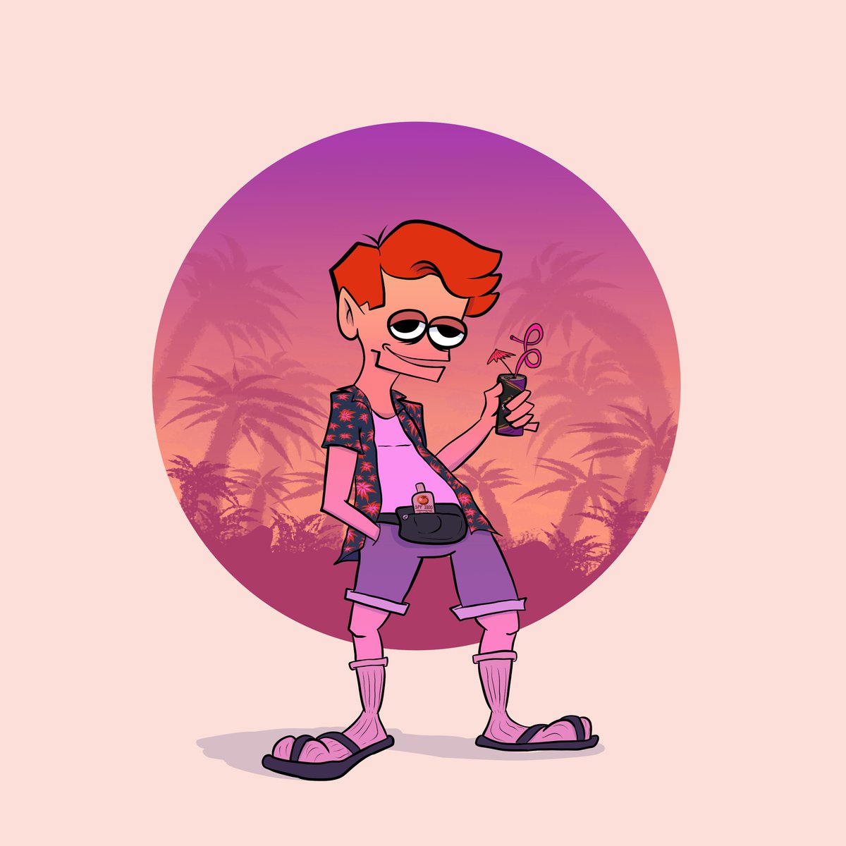 Large_Ginger23's tweet photo. Just boolin☀️ #Summer #WhiteBoySummer #art #digitalart https://t.co/qZ6c9vP4nW
