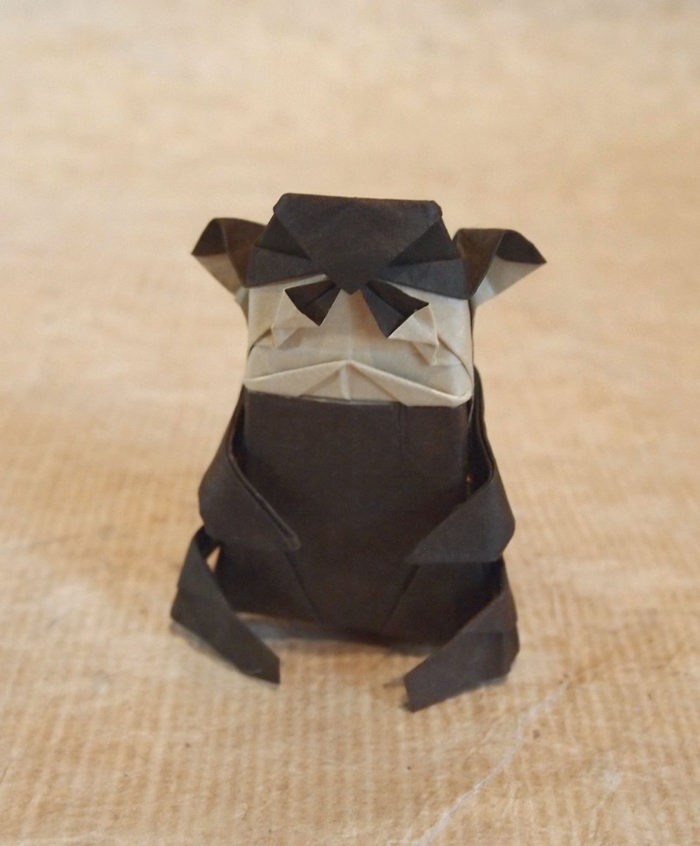 一匹柴犬 على تويتر 小猿 創作 折り 一匹柴犬 Origami 折り紙 折り紙作品