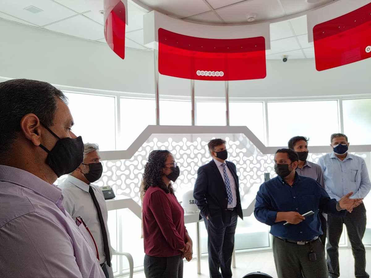 OoredooMaldives's tweet photo. It is an honor to welcome Minister of Environment, Climate Change &amp; Technology, Honorable Aminath Shauna to Ooredoo Maldives Data Center!

#DigitalMaldives
@MoEnvmv 
@anuahsa https://t.co/IThU08qYL8
