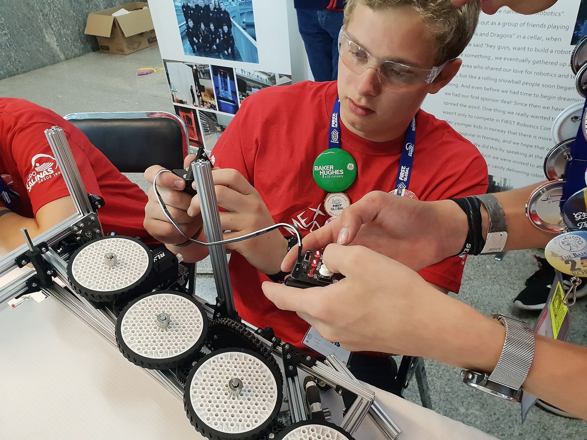 hell_robotics's tweet image. Happy Birthday, Marius 👏 Marius is one of the founders of Hell Robotics and he left his mark on the team with his "quick-fix" skill, which is an important skill when the "heat is on" in FIRST competitions. #morethanrobots #omgrobots #FIRSTinspires #FIRSTrobotics