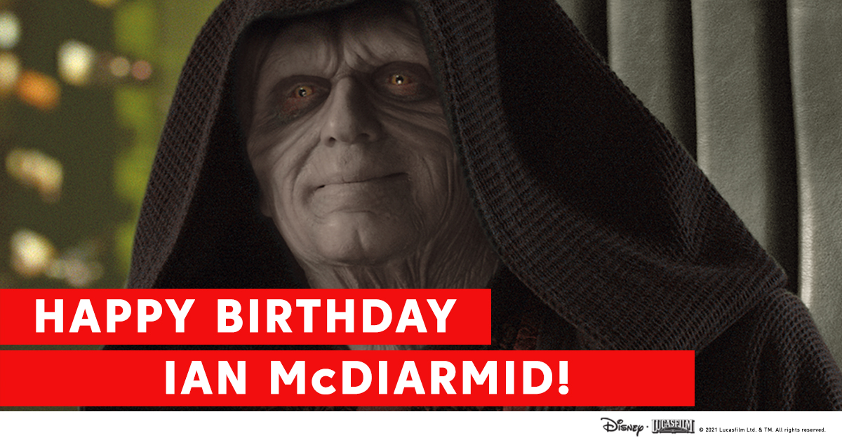 Happy Birthday, Ian McDiarmid! 