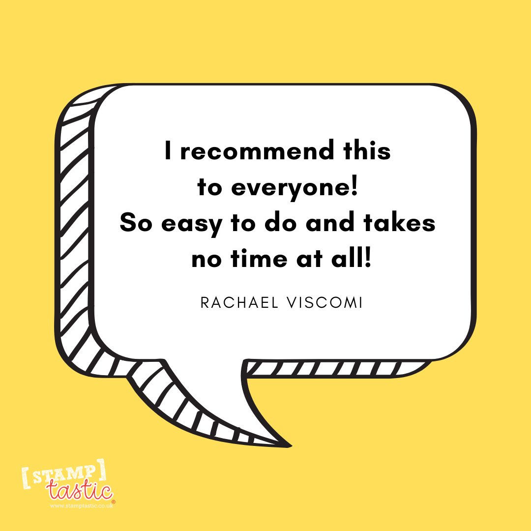 Thank you Rachael for this fantastic review ❤️
You can order yours here 
stamptastic.co.uk/collections/ho…