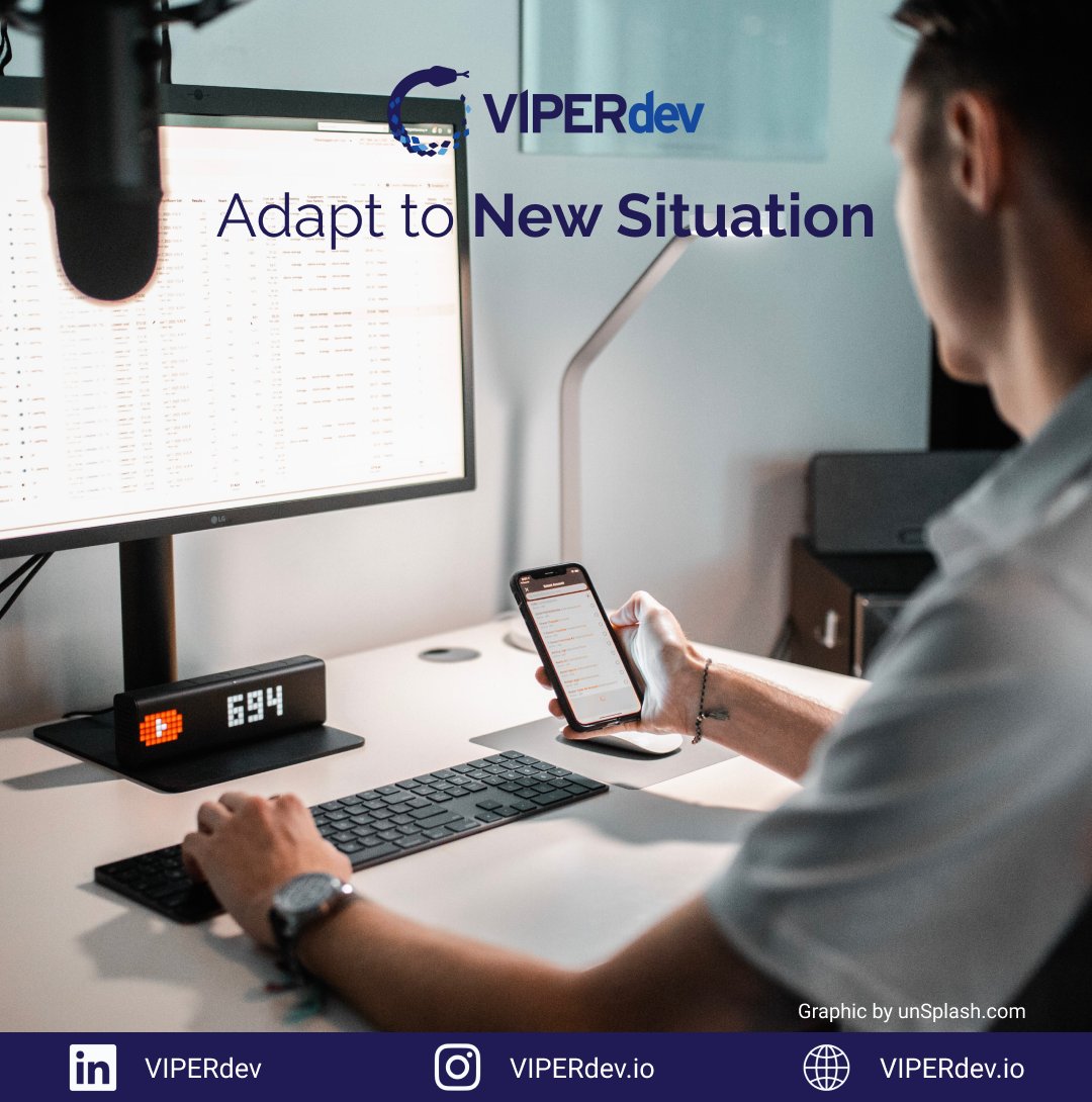 viperdev_io's tweet photo. COVID-19 Pandemic has changed a lot of things in our daily life, and this situation provides us with a lot of opportunities.  Do you have some solution for the new lifestyle?

Make it Happen! https://t.co/6Q0hqjISUs