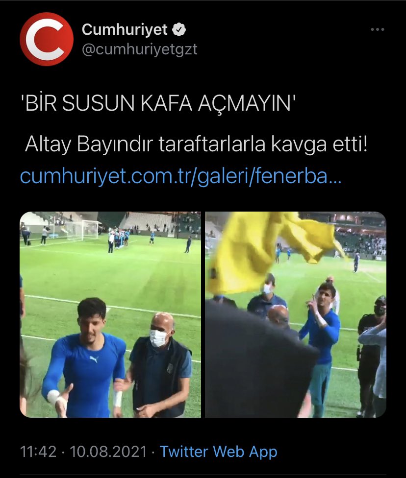 AtAvratAspor's tweet photo. Forma imzalamak için rakip tribüne gidiyorsun, sana ana avrat sövüyorlar ama yine de atılan captiona göre Altay suçlu 🙂 https://t.co/cDSgwClkTa