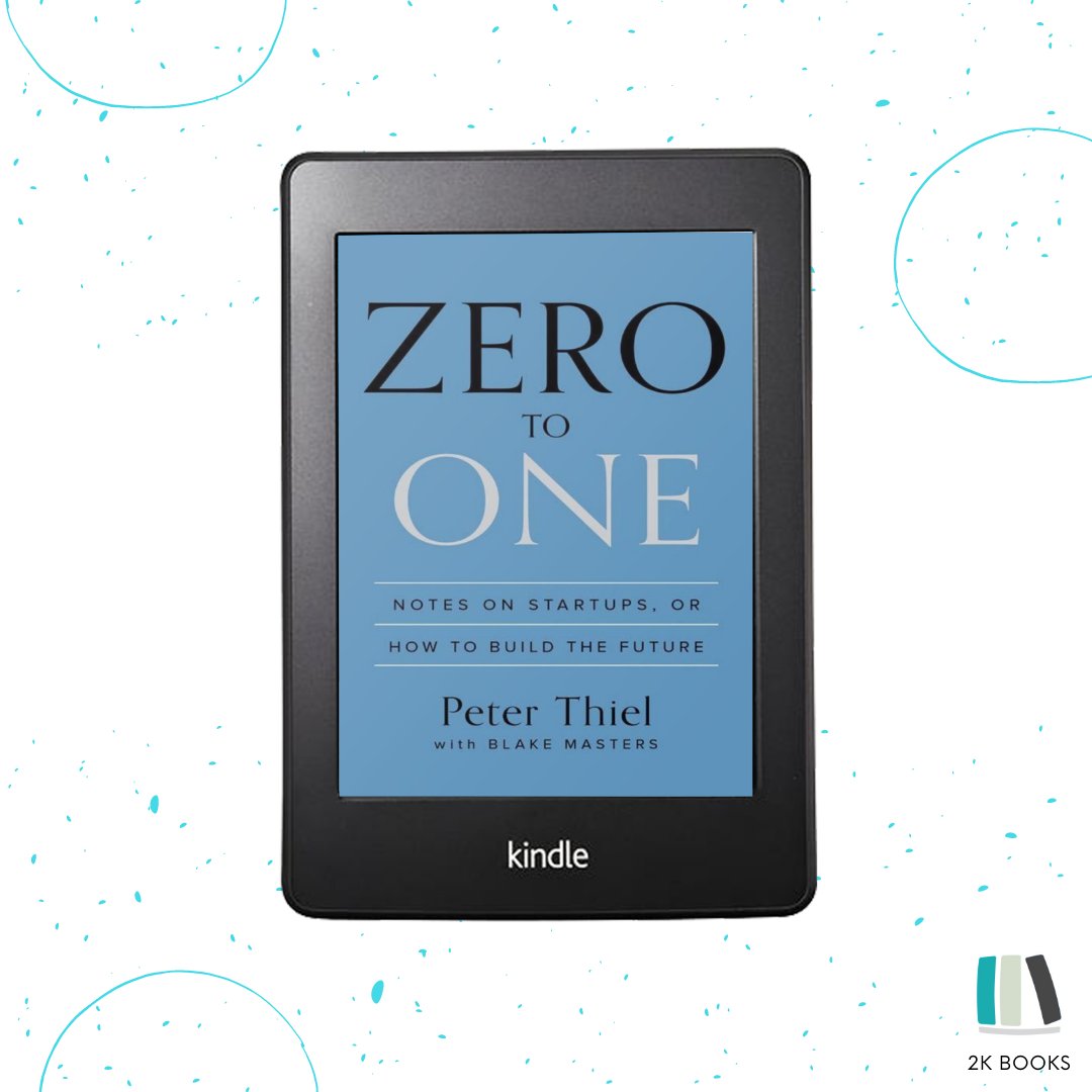 2kbookcentre's tweet photo. 2k Genre: Business
Tag that entrepreneur friend who needs this book on business & future start ups by American Billionaire, Peter Thiel.
#2kBooks #ReadingWith2k https://t.co/zvXJP3DSe3