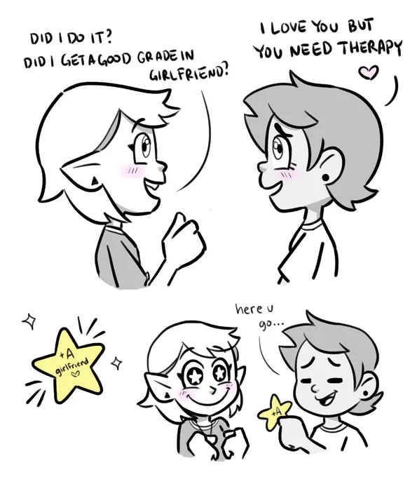 once again amity continues to be a little too relatable to me 😌✨ i love. these canon little girlfriends they are everything 😭💕

#TOHSPOILERS #lumity #TheOwlHouse 