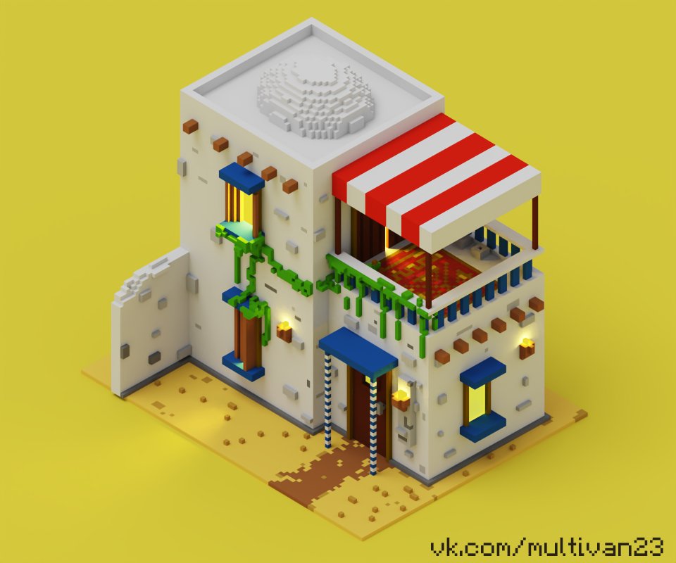 23fess's tweet photo. House in the desert. #MagicaVoxel from
@ephtracy #3dart #illustration #иллюстрация #3Д #design #дизайн #house #multivan_animate #city #winter #пустыня #дом #desert #sand #voxel #домик #строение #здание https://t.co/IXSi6cRmzk
