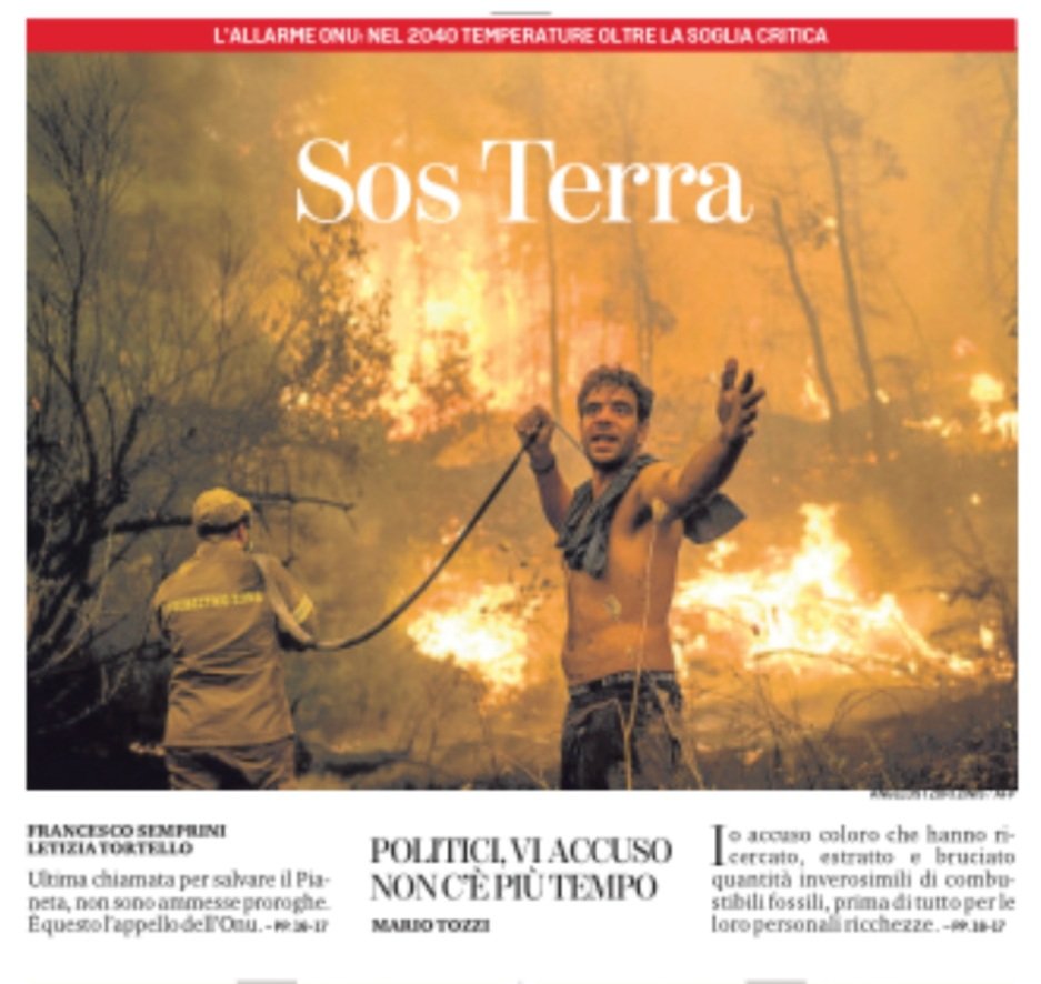 OfficialTozzi's tweet photo. Prima pagina de La Stampa di oggi. J'ACCUSE.
Pausa ponte, c'è qualcosa di più grave, dico. https://t.co/qIv0knDu2L