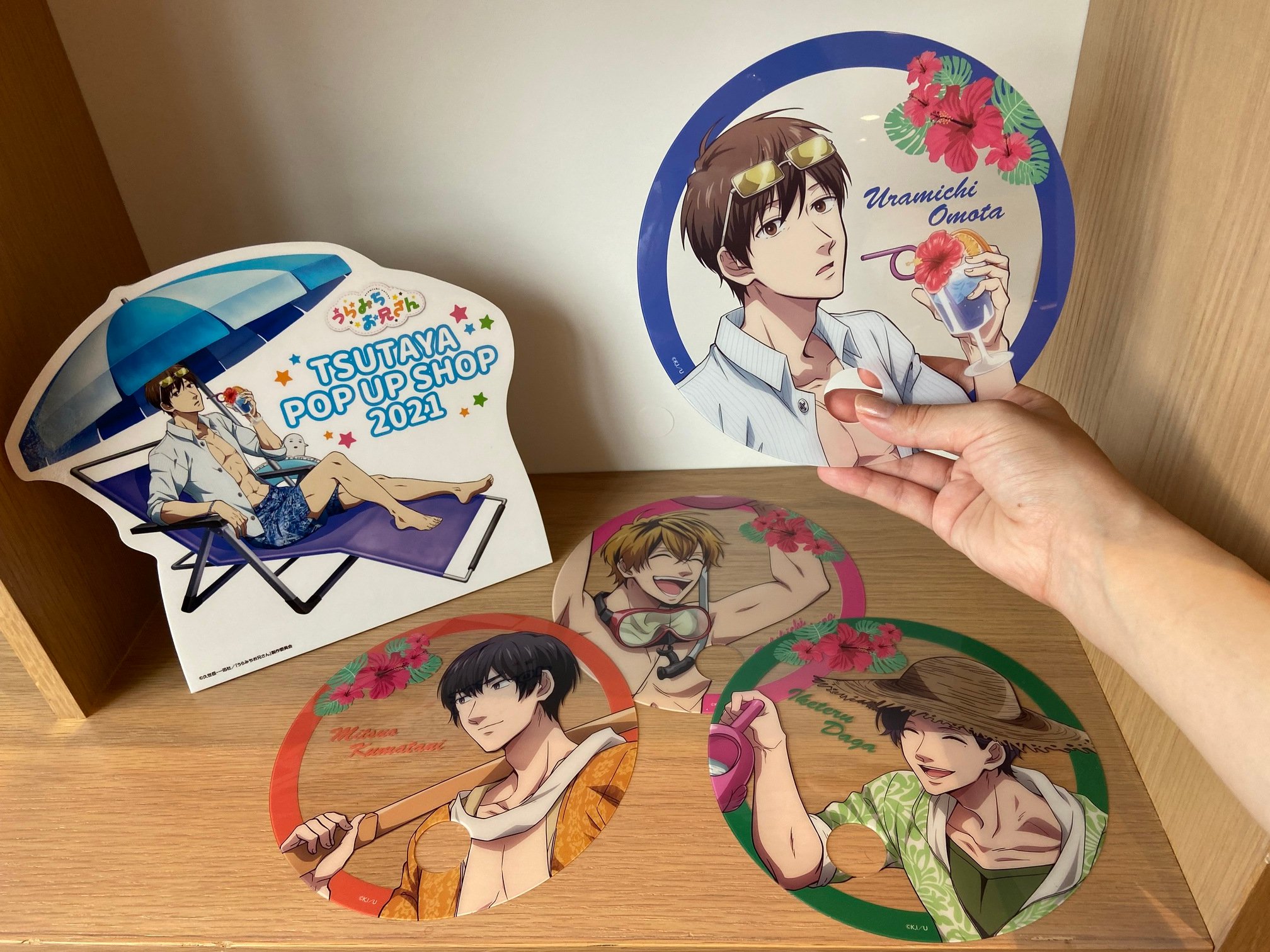 うらみちお兄さん TSUTAYA 織り 缶バッジ