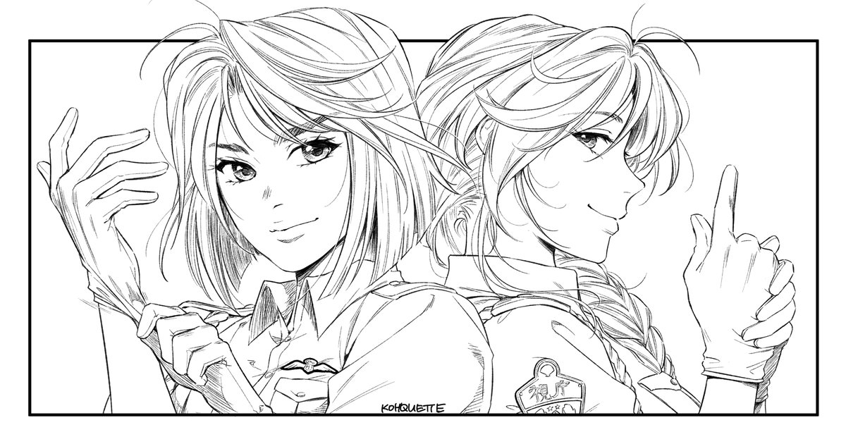 drawings from stream today ✨ more on wednesday 2 pm pst
#YoureUnderArrest #TalesOfVesperia