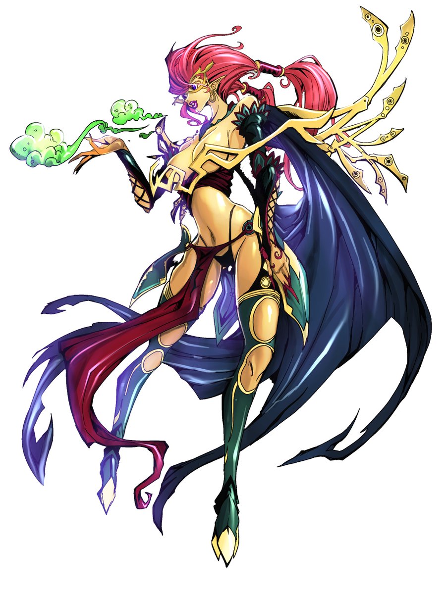 Mtg 触れられざる者フェイジをipadで描いてみました 触っただけで敗北する ぼんご 絵師ブロガーのイラスト