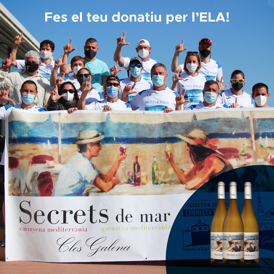 ClosGalena's tweet photo. 📢 Participa en aquesta lluita conjunta contra l'ELA adquirint el vi #SecretsDeMar de @ClosGalena 🍷🌊⁣ @fmiquelvalls 
⁣
👉 Per la compra de cada ampolla dones 1€ a la lluita contra l’ELA.
⁣
🍷 Compra la teva ampolla a la web de Clos Galena i botigues especialitzades.

✊
⁣ https://t.co/f2r4dtyj7P