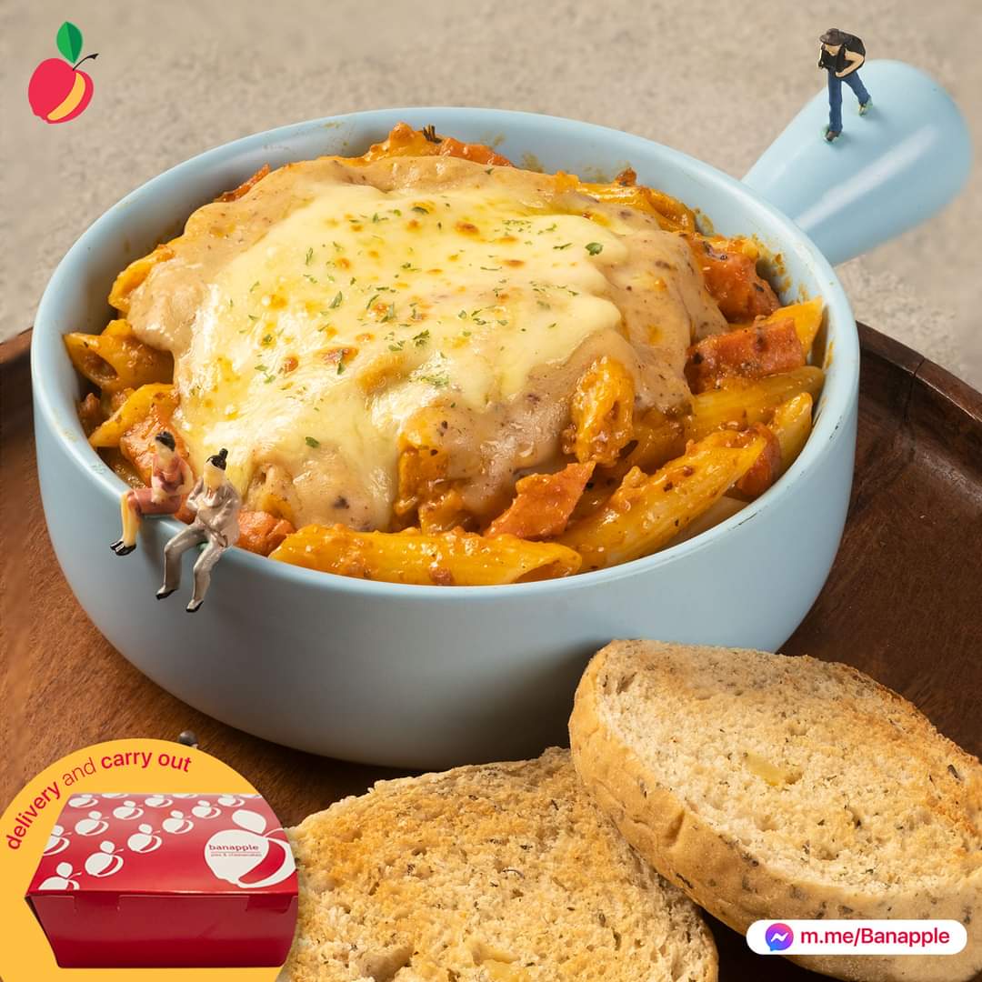 powering through the midweek? let our baked creamy cheesy penne serve as your reward! 😋

available at banapplekitchen.com