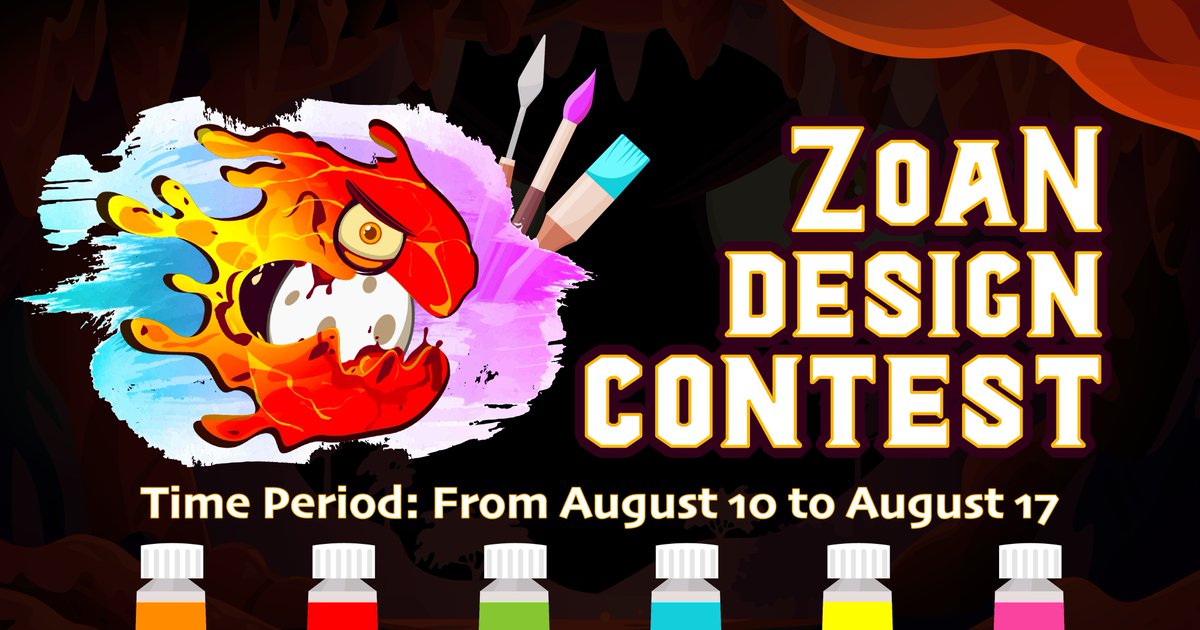 🍥Zoan Character Design Contest for CryptoZoon

❗️Requirement: Create three designs for a Zoan character.

Prizes: The winners will be rewarded 4 ZOAN ~ $1000 eggs for each selected design.

‼️Designers's Post must be hashtagged $ZOON @ZoanDesign 

Detail: t.me/CryptoZoonANN/…
