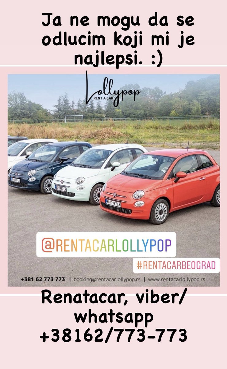 miss_obradovic's tweet photo. #rentacar #rentacarbelgradeairport #rentacarbeograd https://t.co/p6K0UMmZ2D
