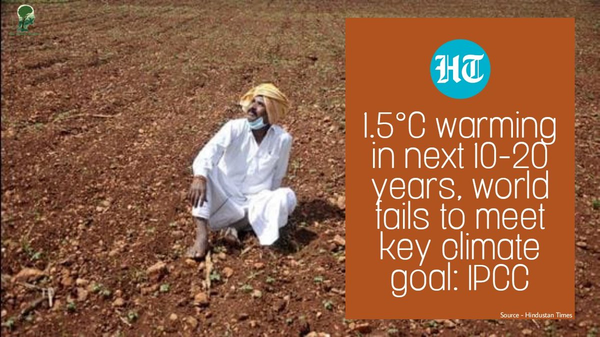 1TreeMillionBr1's tweet photo. The IPCC report also underlines that human actions still have the potential to determine the future course of climate change and can strive to keep #GlobalWarming under 2°C. The Paris Agreement goal, agreed upon by 195 countries, is of limiting #GlobalWarming to well below 2°C. https://t.co/Kk2i6UNOHz