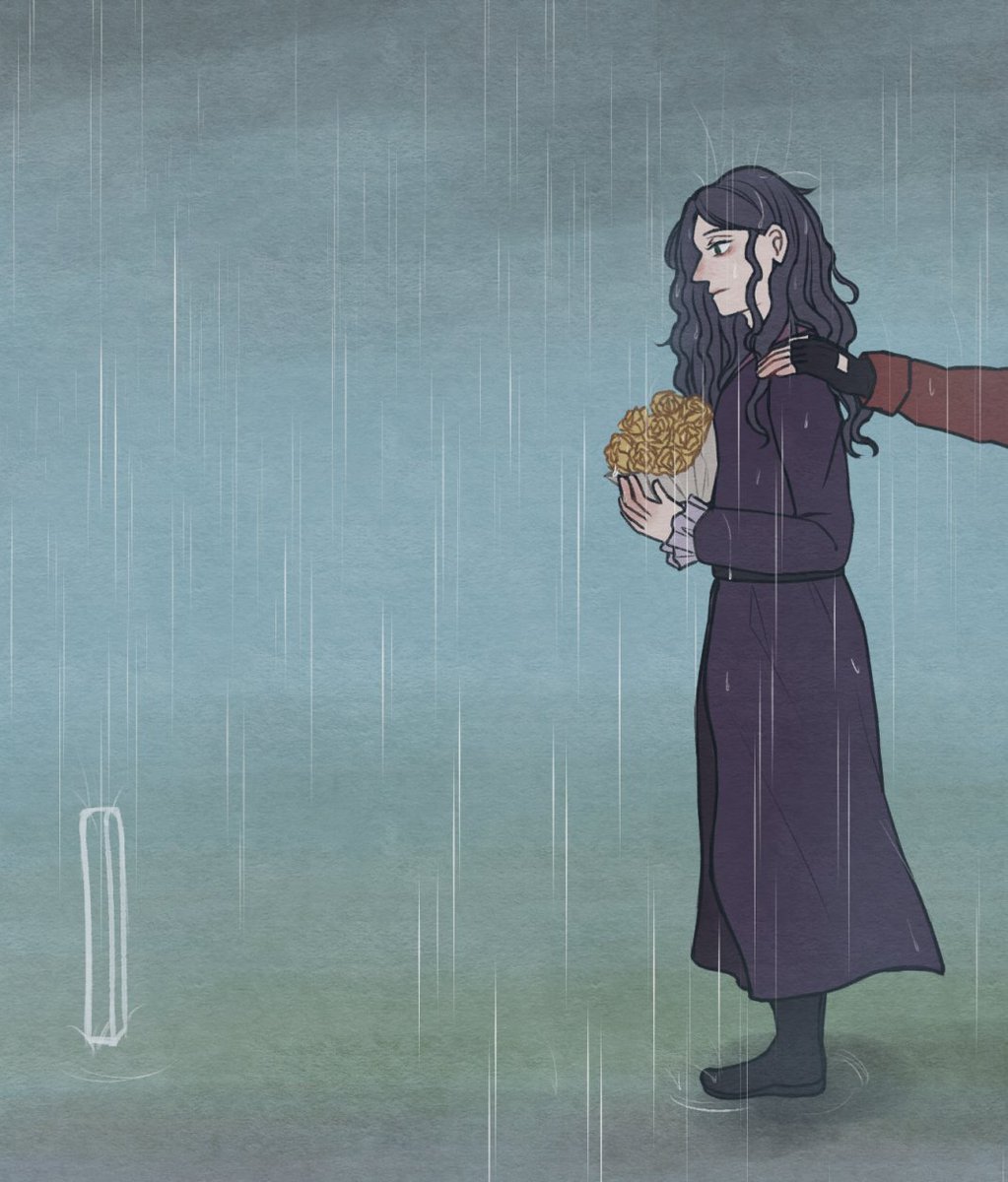 nanakaxxx3's tweet photo. In the rain.

Yellow Rose Meaning: Friendship, Care and Remembrance
In my country, it also symbolizes Apology.
-
If Mercutio and Tybalt didn’t die in the duel. 
#RetJ #Mercutio https://t.co/lDxSFK3O0A
