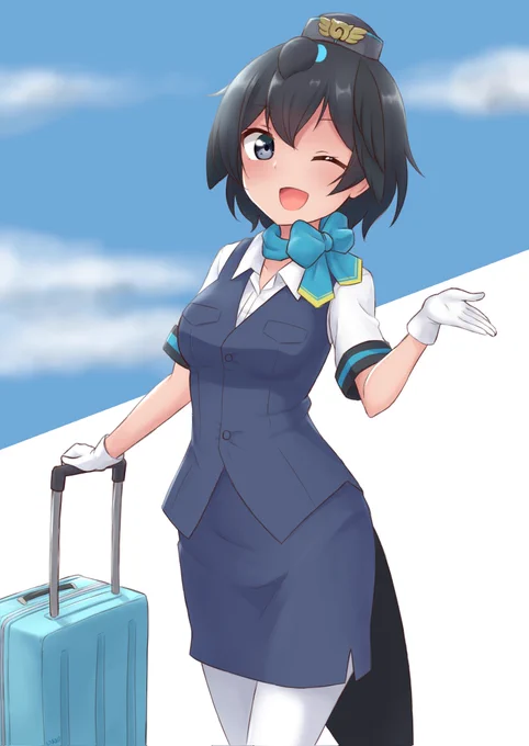ハトの日らしいのでリョコウバト風カタカケちゃん載せとく 