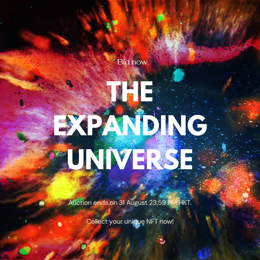 BOAXNFT's tweet photo. “The Expanding Universe” collection is now available for bidding on BOAX!

We are frequently updating the marketplace with new NFTs, make sure to check them out and make your bid! The auction ends on August 31st, 23:59 HKT. 

#crypto #nft #boax #nftart #btc #space #universe #art https://t.co/wf6s6oDPU5