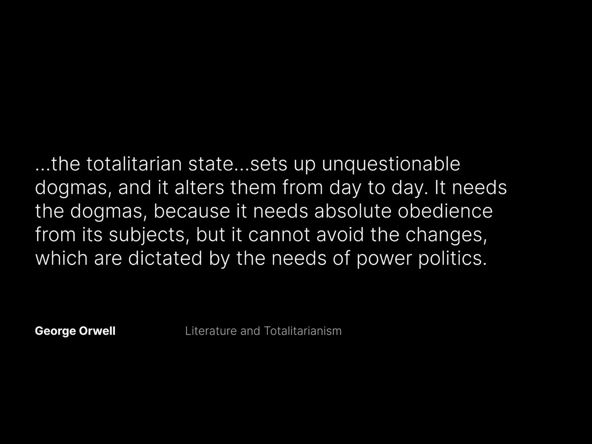 BrendanEich's tweet photo. https://t.co/4OJhw9LgJE

“Is 1984 Becoming a Reality? - George Orwell’s Warning to the World” https://t.co/QDT9xBoapC