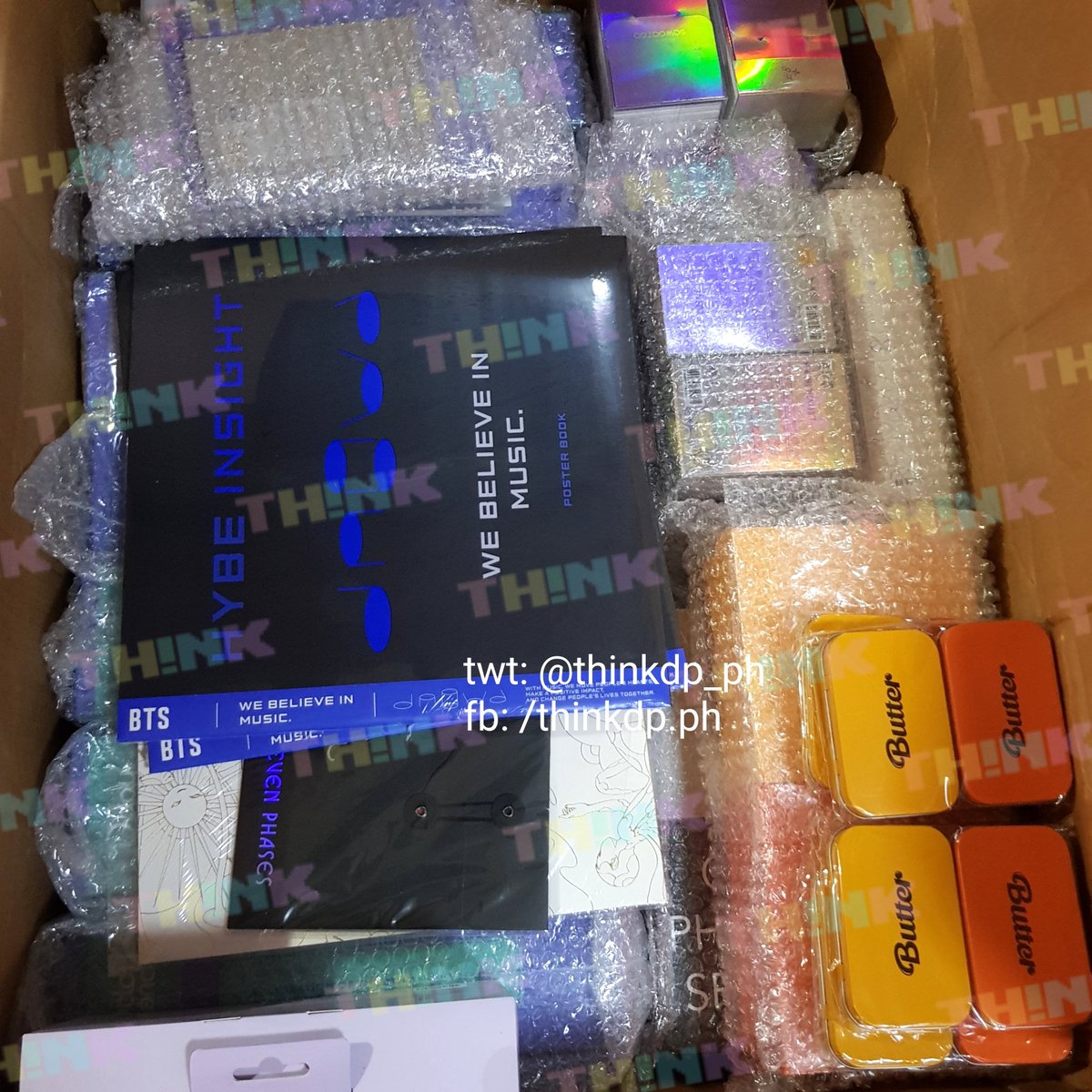 thinkdp_ph's tweet photo. #thinkdpUpdates
Arrivals:
BT21 Merch
Tinytan Merch
Oneul MD
HYBE Insight
MOTS CPB 1st and 2nd PO
BTS D-day Calendar
Sowoozoo 1st PO
Butter MD 1st PO
Butter Albums 1st Press
Kindly wait for email nalang po. will start shipping this weekend 😊
GOs status⬇️
https://t.co/HDhHAgjcu6 https://t.co/C3SwFDKpdl