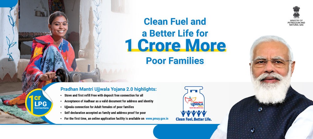 BPCLMuzaffarpur's tweet photo. #PMUjjwalaYojana, initiated by the Hon’ble  PM Sh @NarendraModi Ji has already enriched lives across the nation. With #PMUjjwala2, #OneCroreMore beneficiaries will lead to smoke-free &amp; healthy homes.

#PMUjjwala2 https://t.co/rtmGccr2k3