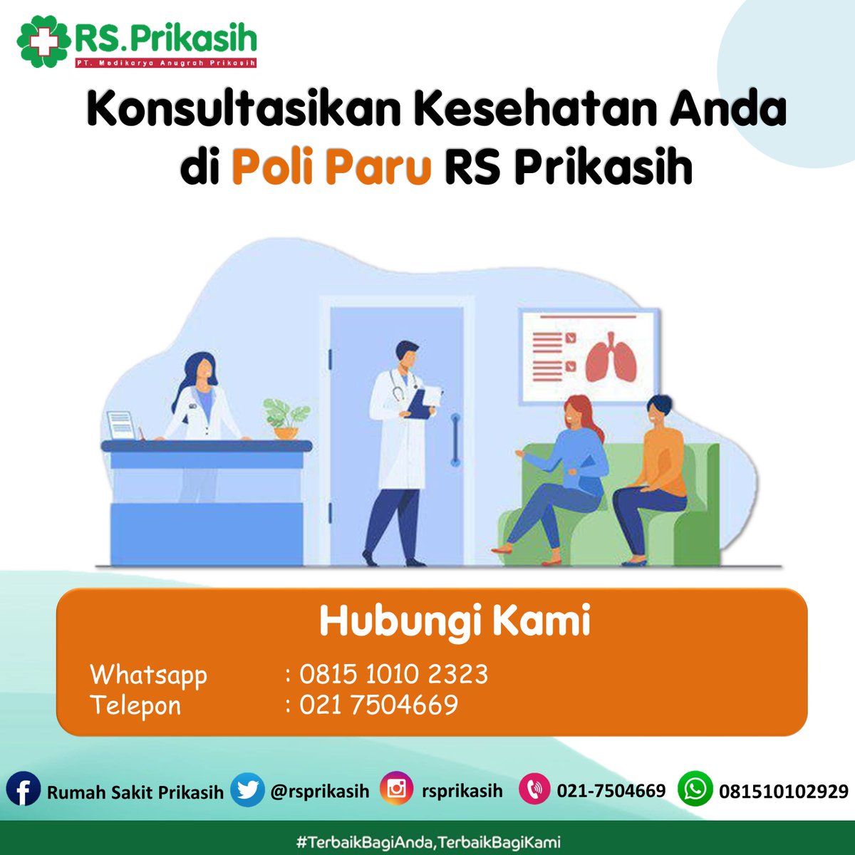 rsprikasih's tweet photo. Dinyatakan sudah negatif Covid-19 tapi badan kok kayaknya belum fit???
.
Jangan khawatir, penderita long Covid-19 tidak akan menularkan virus kepada sekitarnya. Ada baiknya Anda bisa memeriksakan kesehatan Anda di fasilitas kesehatan terdekat
.
Yuk simak informasi diatas😊 https://t.co/FF1Xj69fk2