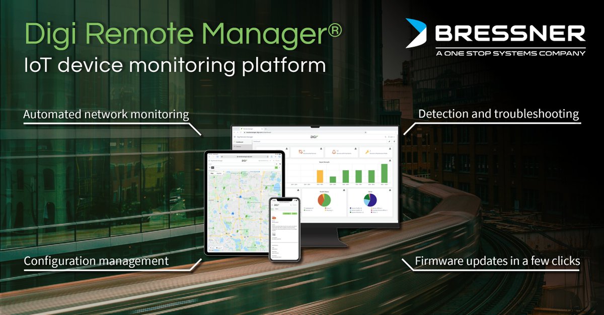 BRESSNER_Tech's tweet photo. 💡 Digi Remote Manager®: #IoT device monitoring solution by @digidotcom 👉Create an IoT device management that works for you!
❇️ Learn more: https://t.co/EYzzzkQcMk
#Digi #SmartCity #DigiRemoteManager #IoTSoftware https://t.co/cWV6xc2p2J