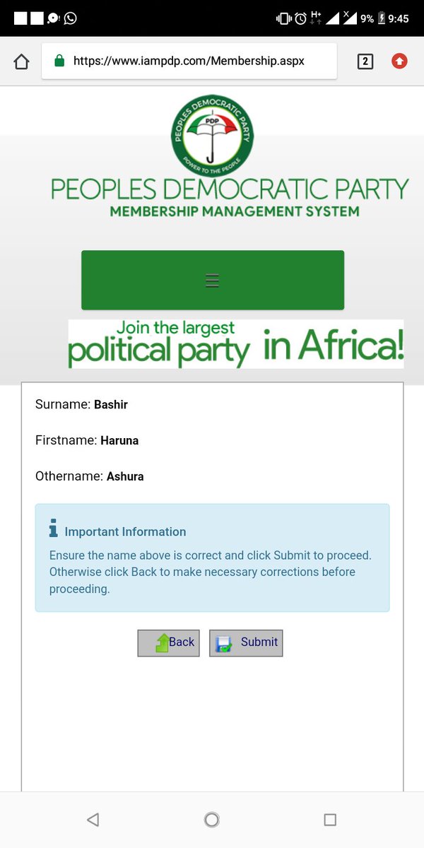 bashir_ashura's tweet image. I've taking my responsibility. #Joinpdp