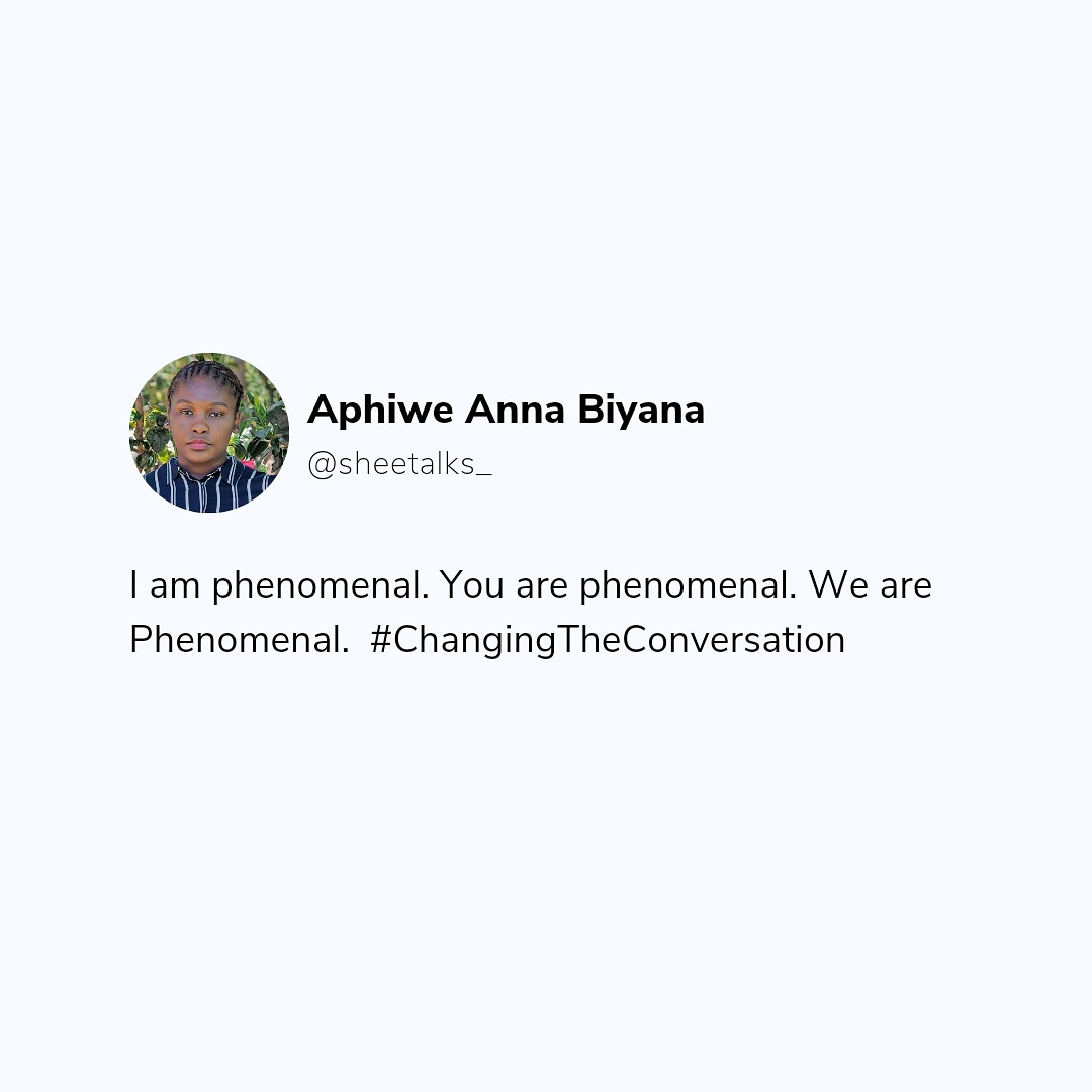 SheTalks16's tweet photo. We are Phenomenal♀️❤️

#sheetalks #shetalks #changingtheconversation #phenomenal #phenominalwomen #womenempowerment https://t.co/yS5i7sLAgz