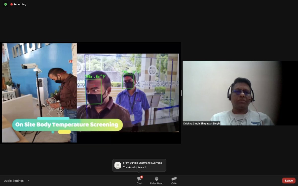 IntuitIN's tweet photo. Celebrating the true heroes who enabled our employees to continue to innovate and seamlessly deliver the best for our customers. From our Workplace Services and Security team to the IT team, their commitment and support are a testament to our true Intuit spirit! #StrongerTogether https://t.co/3OBIjcHsA4