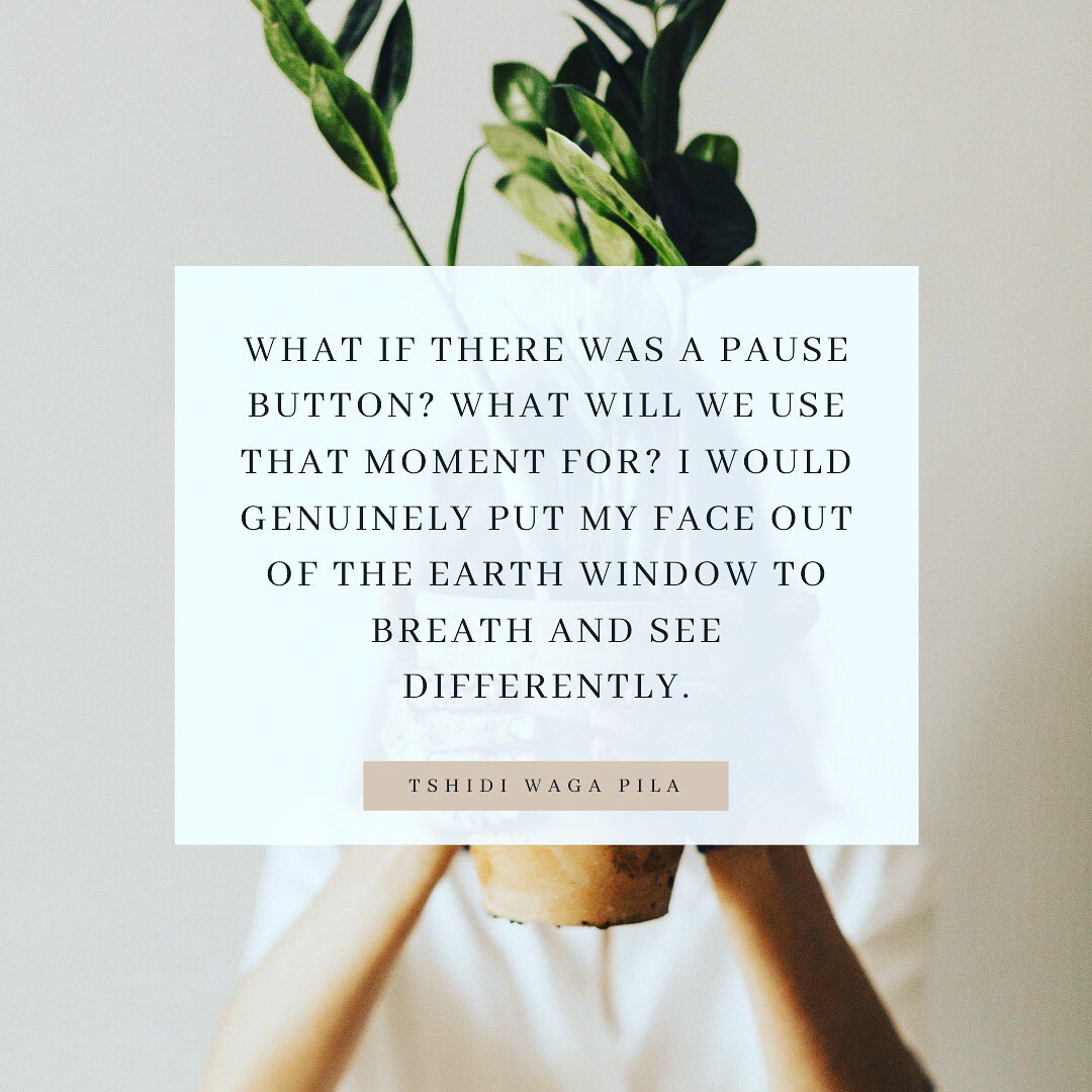 Ms_pila's tweet photo. What if there was a Pause Button? ⏯
What will you use that moment for? 🍃

#tuesdaymotivations #tuesdayvibe https://t.co/9oaDLtuxQu