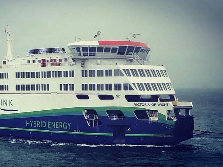 wightlink1's tweet photo. On this day back in 2018 @wightlinkferry Ferries Victoria of Wight arrived in a very wet solent for the first time after her journey from Turkey, 3 years later she has become a permanent fixture on the solent as Wightlinkโs flagship! โด #victoriaofwight #wightlink #3years https://t.co/dqtVR7abs6