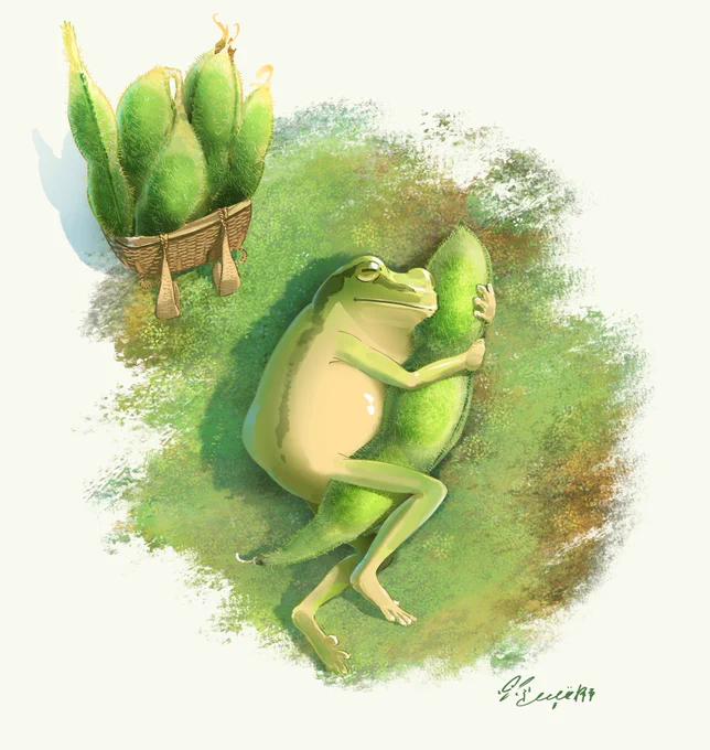 毎日絵を描きながらこうやって過ごしたい形にしてる。 