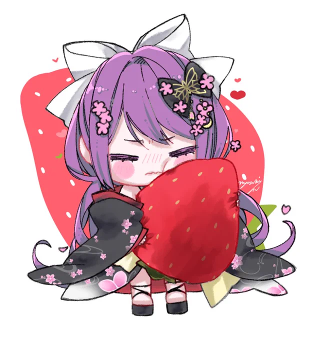 イチゴクッション🍓
ハーゲンダッツの夏季限定濃苺まだ食べられてないので食べたい… #リツキあーと 