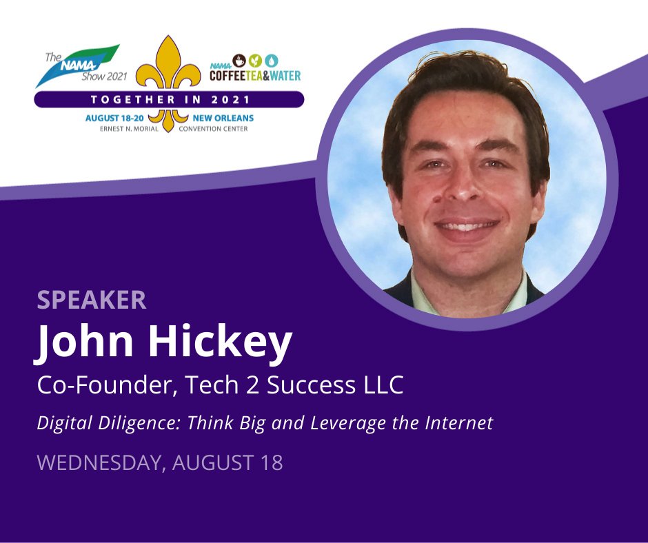 VendingConnect's tweet image. Visit Tech 2 Success at the NAMA Show 2021! #tech2success #vendingtechnology conta.cc/3ifnqRy