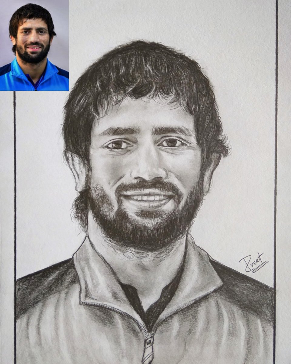 Preetkumar919's tweet photo. Pencil Sketch of Silver Medalist @ravi_kumar_60
ππππ
Art by:- @preetkumar919
Size:- A4
Graphite pencil Sketch
#cheer4india #indiaolympics #olympics #olampic2020 #tokyoolympics #ravikumardahiya #silvermedal #pineartgallery #art #artisting https://t.co/rpNmKpUvRM
