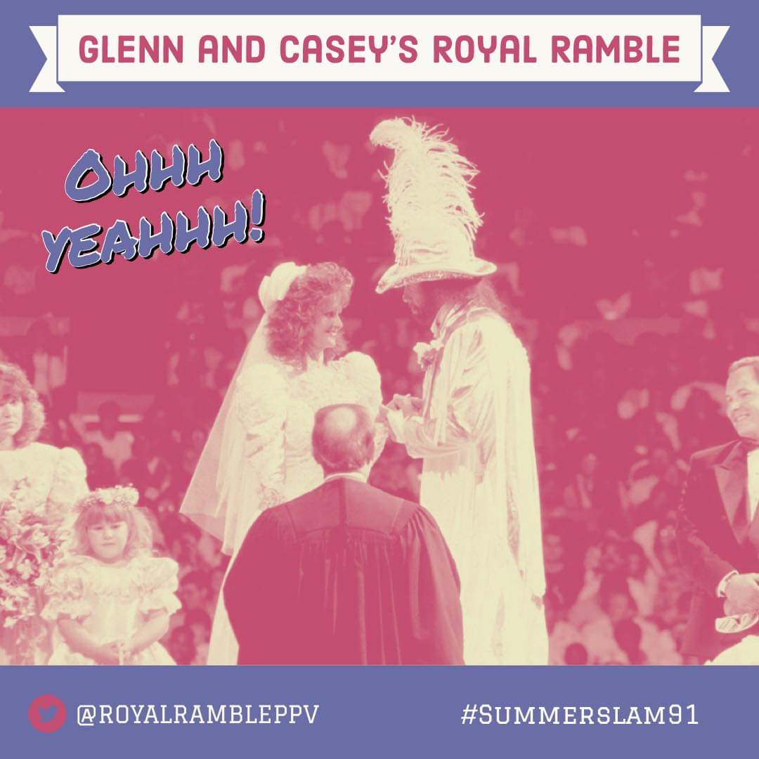 It's time for Macho Matrimony! As we wrap up the Rock n' Wrestling era with an epic #Summerslam91 review! #Podcast available here: bit.ly/3fMMNIy Ohhh yeah! #Podecho #Podgenie #PodcastHQ #WWE #PodernFamily #Podmospere