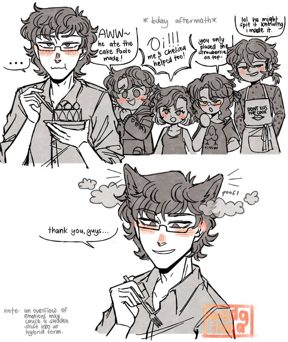 [oc] birthday aftermath 🎂
#artph https://t.co/I914H0tNmQ 
