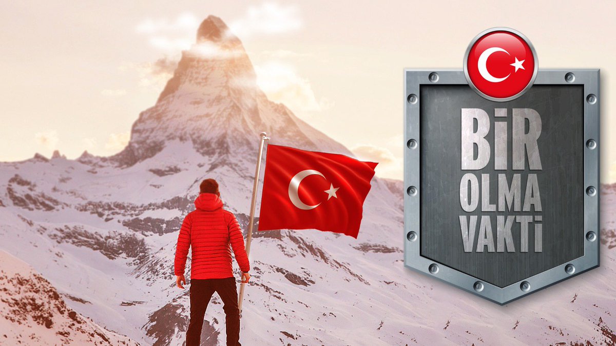 Bir olacağız, iri olacağız, diri olacağız,
kardeş olacağız… 
Devletimizin bekası için; 
Bir olma vakti !