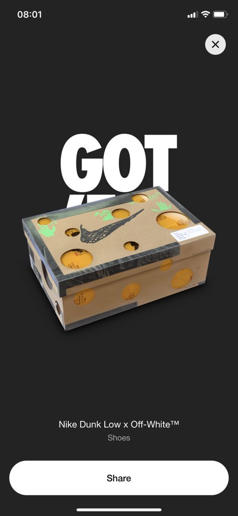 DisappointingZ's tweet photo. @thesolerestocks Finally https://t.co/caO5bvm5Px