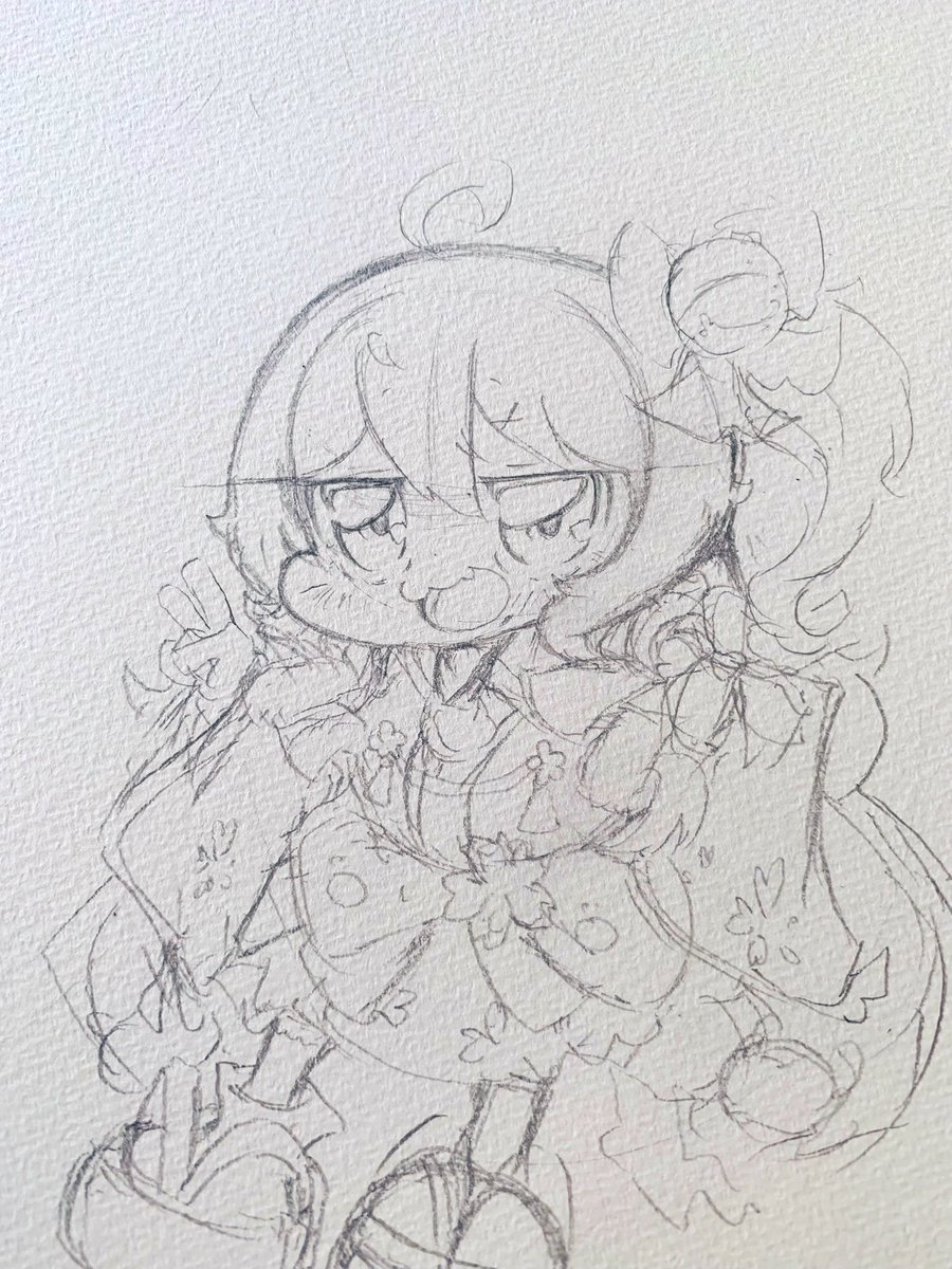 みこすいちゃん描き描きなう 