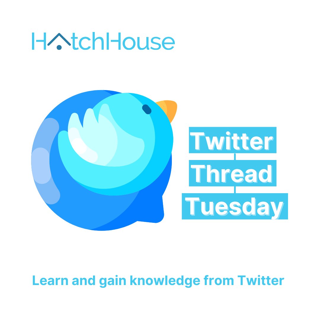 HatchHouseDigi's tweet photo. Twitter Thread Tuesday is a weekly HatchHouse compilation of the best marketing threads from Twitter that will help you level up your marketing campaigns.
// THREAD🧵//
#twitterthread #twitterthreadstorytime #twitterthreadcommunity #twitterday https://t.co/6skCRSacH5