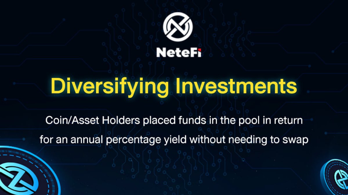 NetefiNetwork's tweet photo. What is pool funding in Decentralized Finance
Follow us:
Twitter: https://t.co/HUSrqYBpsJ
Telegram:https://t.co/YRBZvkiSXe
Gitbook: https://t.co/dRoiCHV0Yt
Whitepaper: https://t.co/MAaxgHDhmF
#Netefi #Defi #PoolFunding #Crypto #Investment https://t.co/BRQjlor1aK