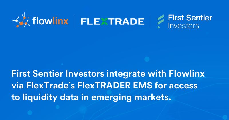 InfoFlowlinx's tweet photo. Delighted to announce that First Sentier Investors have integrated with Flowlinx via @FlexTrade's FlexTRADER EMS for access to liquidity data in emerging markets

https://t.co/eNu3La7Yyu
#fintech #EmergingMarkets #equities https://t.co/FOZMnJkloY