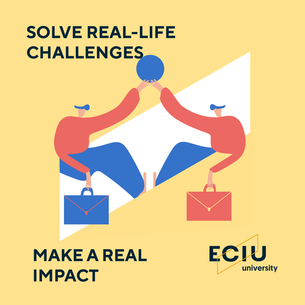 ECIUniversities's tweet photo. What is so unique about #ECIUchallenges?
#1. THEY COME FROM A REAL LIFE 🌳 
Challenges are provided by #business and #public partners and include problems that #communities and #organisations face at this very moment. 
Explore and apply here ↘️ https://t.co/h1KAVTFeFe https://t.co/QYj6W9G3sB